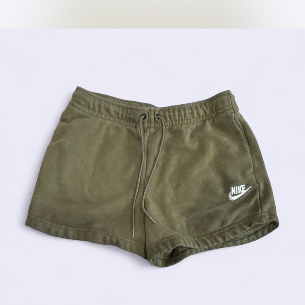 Nike Khaki Green Athletic Shorts